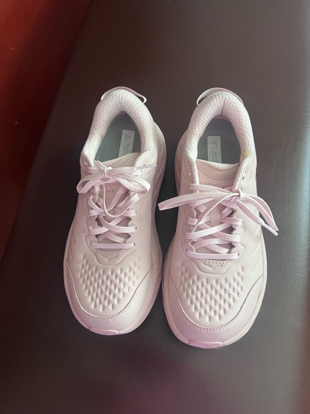 Hoka Women's Light Pink Athletic Sneakers